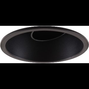 Olucia - Moderne inbouwspot zwart, Timothy - Vorm: Rond