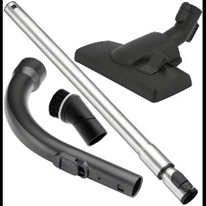 DEGG - 4-Delige stofzuiger set - geschikt voor miele - Stofzuigerbuis + Combi Zuigmond + Pistoolgreep + Plumeau - Voor Zachte & Harde vloeren