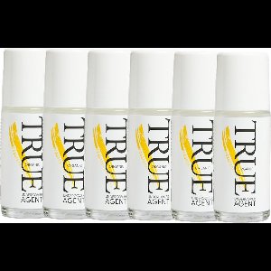 True Organic of Sweden - Undercover Agent - Roll on Deodorant - Ylang Ylang - 50ml - 6 Pak - Voordeelverpakking