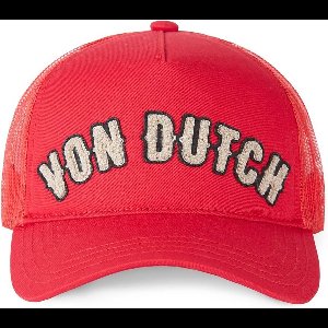 Vondutch Red Trucker Snapback BUCKL Cap