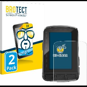 BROTECT - Screenprotector voor Wahoo Elemnt Roam V2 GPS - Folie Beschermfolie transparant 2 Stuks
