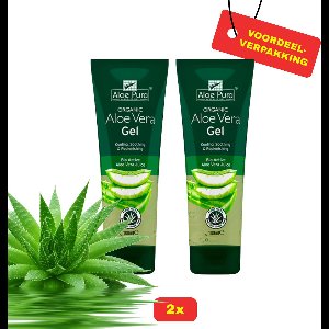 Aloe Pura Aloe Vera Gel - 2x100ml voordeelverpakking
