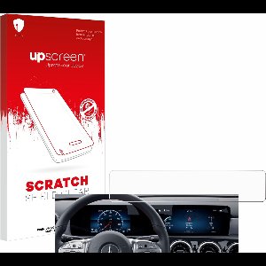 upscreen - Screenprotector voor Mercedes-Benz GLA 2020 Display Widescreen-Version - Folie Beschermfolie transparant