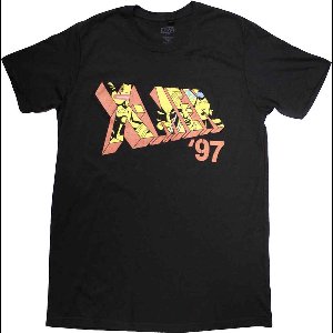 Marvel The X-Men - 97 Logo Heren T-shirt - S - Zwart