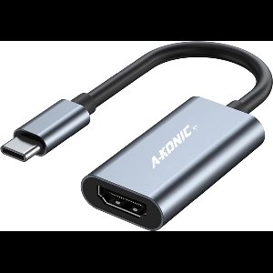 USB C naar HDMI Adapter - Ultra 4K HD - Thunderbolt- Premium - Spacegrey