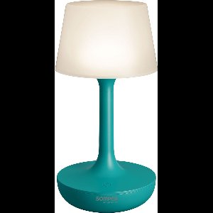Sompex tafellamp Ginn | Turquoise| Oplaadbaar| RGB verlichting | Spatwaterdicht