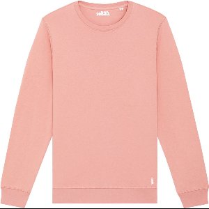 Basic sweater - canyon pink - S - soBAD. | Crewneck | 100% Organic | Unisex | Sweater heren | Sweater dames