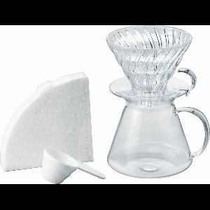 Hario V60 Glass Brewing Kit - 600ml