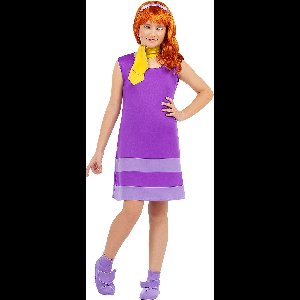 FUNIDELIA Daphne Kostuum voor meisjes - Scooby Doo Kostuum - Maat: 97 - 104 cm