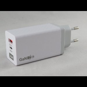 GaN 65W snellader USB en USB-C Wit