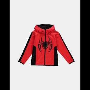 Spider-Man Kids - Miles Morales Jas met capuchon rood 122/128 Polyester -