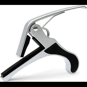 Scoby - Gitaar Capo - Gitaarklem - Muziek Accessoire - Akoestisch/Elektrisch - Guitar Capo - Zilver