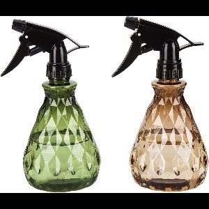 Ynkkvre - Set van 2 Spuitflessen - 500 ml - Verstuiver Fles met Verstelbare Spuitkop - Voor Bloemen, Haar en Schoonmaken - Professionele Waterverstuiver