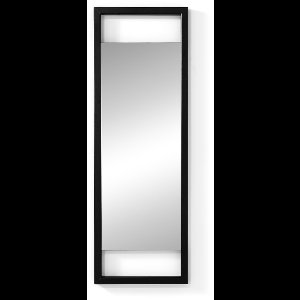 Spinder Design spiegel Luma L - Zwart - Staal