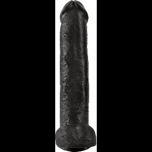 Pipedream - King Cock - 15 Inch Cock with Balls - Black