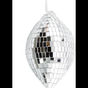 HomeBound by KY | Kersthanger Discobal zilver | kersthanger | feestdecoratie | discobal