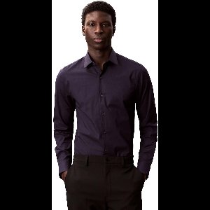 Calvin Klein Slim Essential Poplin Shirt No - Fashion Wear - Volwassen