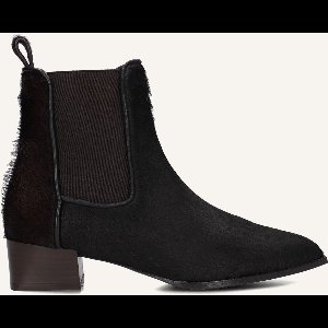 Notre-V 36026 Enkellaarsjes Dames - Bruin - Maat 36