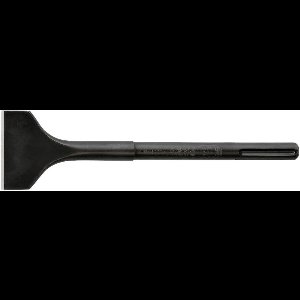 Spatbeitel SDS-max 400 mm met breedte 50 mm, hoog verwijderingsvermogen, 45SiCrV6-staal volledig gecoat