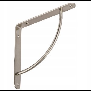 Sterke Plankdrager 222x222 mm Satin Inox - AM04