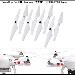 Mmgoqqt - 4Pcs Self-Tightening Propellers - Drone Vleugels - Zwart - DJI Phantom 3 9450 - Hoge Stabiliteit - Duurzaamheid - Precisie