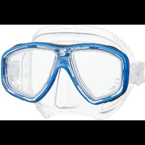 TUSA Snorkelmasker Duikbril Ceos - M-212-FB - transparant/blauw