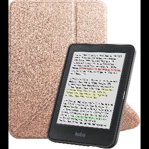 Hoesje Geschikt voor Kobo Clara Colour Hoes Bescherm Hoesje Case Sleep Cover Trifold - Hoes Geschikt voor Kobo Clara Colour Hoesje - Rosé Goud