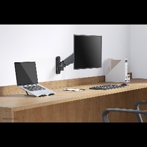 Neomounts WL70-440BL11 TV/monitor muurbeugel - full motion - 17-32" - 2-9 kg - gasveer - zwart