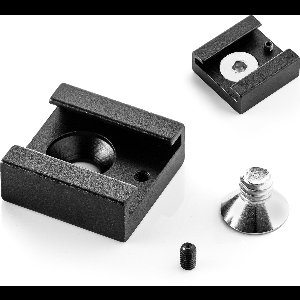 MOJOGEAR Cold Shoe-Mount met 1/4" schroef metaal