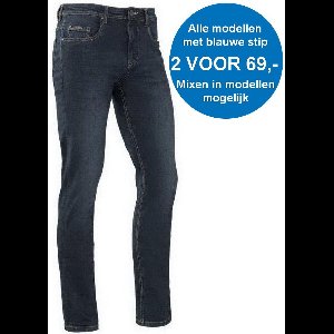 Brams Paris - Heren Jeans - Lengte 34 - Slimfit - Stretch - Denim