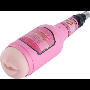 Pocket Masturbator Mond Roze met 3XLR aansluiting voor Auxfun Basic Seksmachine