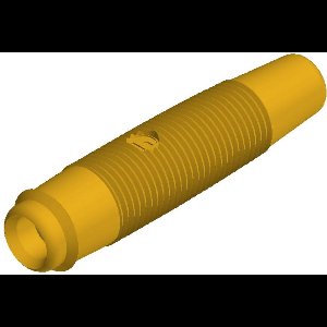 SKS Hirschmann KUN 30 Au Laboratoriumbus Bus, recht Stift-Ø: 4 mm Geel 1 stuk(s)