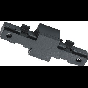 Spanningsrail Isolator - Torna Dual - Rechte Connector - 2 Fase - Mat Zwart