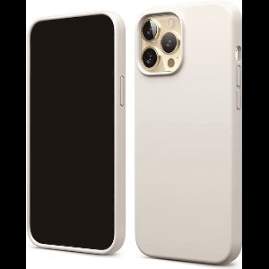 Innerlight® MobileCover+ - iPhone 16 PLUS - Creme Wit - Siliconen Backcover - Siliconen hoes - Geschikt als Creme iPhone 16 PLUS hoesje