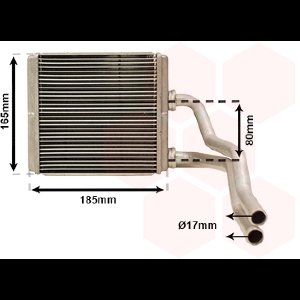 Van Wezel - KACHEL RADIATEUR VOOR OPEL AGILA 2008-2014 4710155