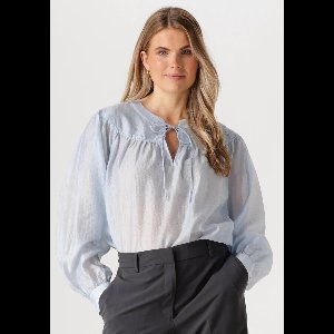 MSCH Copenhagen Mschbean Shirt Dames - Jurken - Blauw - Maat XS/S