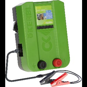 Kerbl Schrikdraadapparaat Kerbl Titan Duo 3000