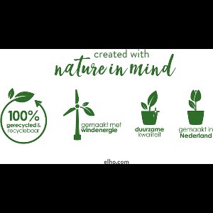 Elho zelfwaterende binnenhoes zwart Ø 17