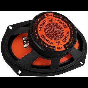 Gas Audio Power Gas Mad Level 2 Coaxial Speaker 6x9 voor Auto Geluidssystemen en Hoogwaardige Geluidskwaliteit
