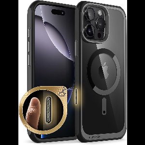 Supcase UB geschikt voor iPhone 16 Pro Max hoesje - Geschikt voor MagSafe - Zwart