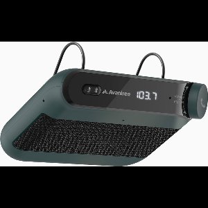 Avantree - Roadtrip - Bluetooth Car Speakerphone with FM Transmitter, 6W Speakers, Auto On-Off, Multipoint