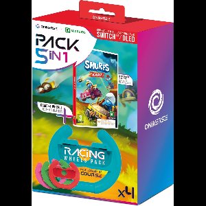 ONIVERSE Racesturen pakket + Smurfs Kart - Nintendo Switch (Code in the Box)