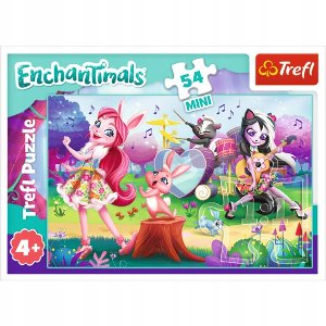 Trefl Enchantimals Vrolijke Dag Mini Puzzel 54 Stukjes