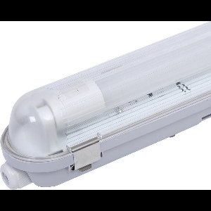HOFTRONIC - LED TL Armatuur 120cm - IP65 Waterdicht - Flikkervrij - koppelbaar - 6000K Daglicht wit - 18W 2520lm (140lm/W) - Vervangt 45 Watt - Incl LED buis - T8 (G13) fitting