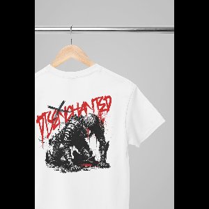 Oversized shirt - Disenchanted - Wurban Wear | T-shirt | Merk kleding | Unisex tshirt | Streetwear | Pump cover | Techno outfit | Merk shirt | Gym shirt | y2k | Techwear | Urban | Grote maten | T-shirt heren | T-shirt dames | Wit