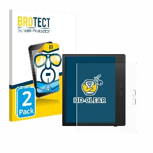 BROTECT - Screenprotector voor Boox Go Color 7 Gen II - Folie Beschermfolie transparant 2 Stuks