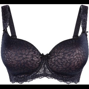 LingaDore - Daily Uni-Fit Plus BH Zwart/Nude - maat 75E - Zwart/Beige