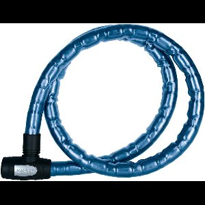 Stevig Blauw Kabelslot voor Fiets of Scooter - 25mm Kabeldikte