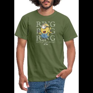 Minions Ring Ring Ring Bananaphone Ringen T-Shirt Heren