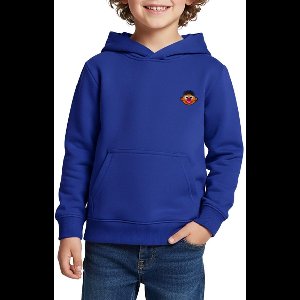 Sesame Street Ernie Als Borduurmotief Premium Hoodie Kinderen